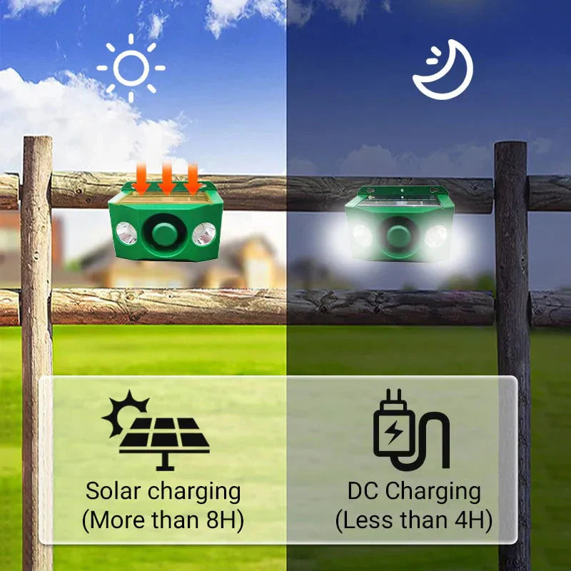 Powerful Solar Predator Deterrent Lights for Enhanced Protection(BUY 1 GET 1 FREE )