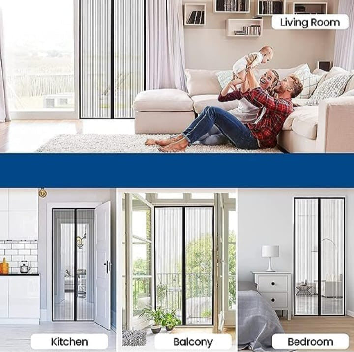 Magnetic Mosquito Screen Door (Premium Quality) @ Just Rs.799/-