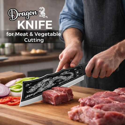 Dragon Knife For Meat & Vegetable Cutting Only Just Rs.499/-