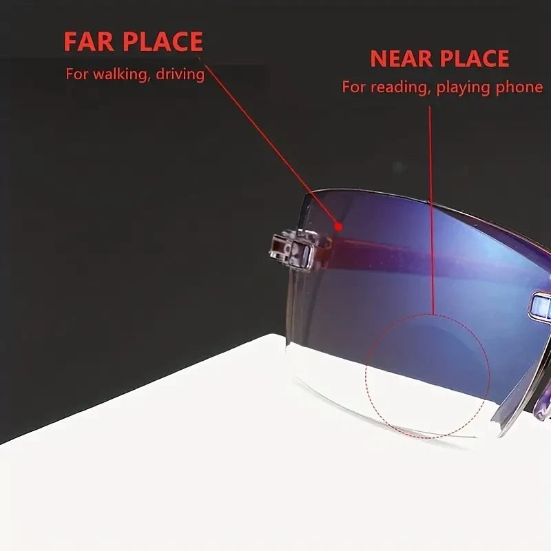 Buy One Get One Free Rimless One Power Reading Glasses @ Just 499/-