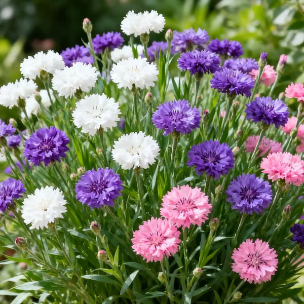 💫🌸BUY 1 GET 1 FREE |🌱 Premium Quality Cornflower Seeds – The “Unstoppable” Wildflower That Grows Everywhere + FREE Plant Growth Supplement