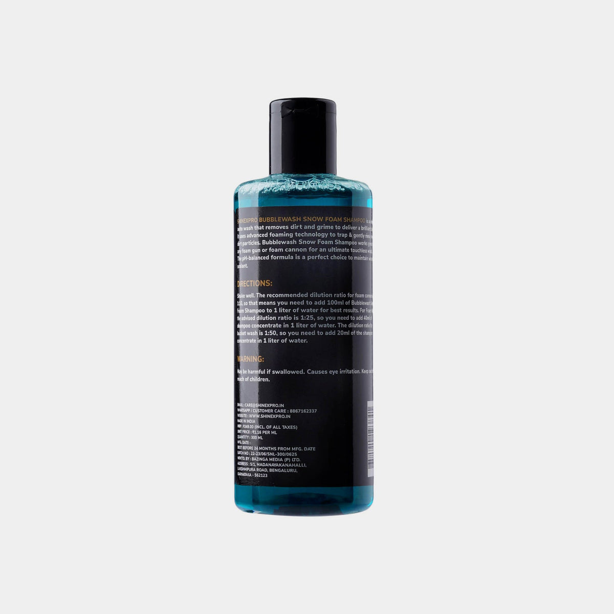 BubbleWash Snow Foam Shampoo