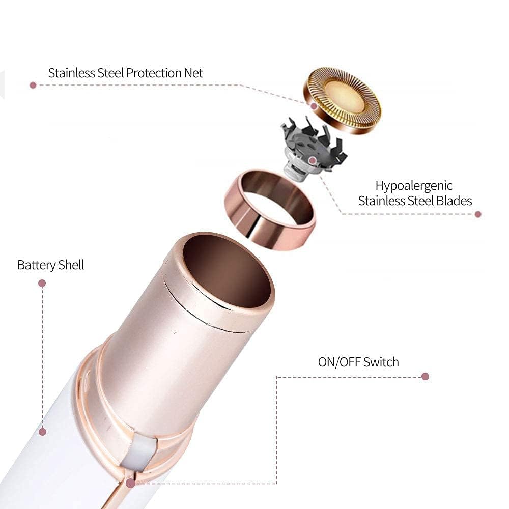 Facial Hair Removal Machine For Face, Chin, Cheek, Eyebrow, Upper Lip Hair Removal for Women, USB RECHARGEABLE Epilator Machine for Women.BUY 1 GET 1 FREE