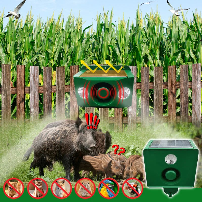 Powerful Solar Predator Deterrent Lights for Enhanced Protection(BUY 1 GET 1 FREE )