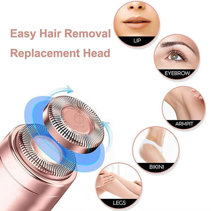 Facial Hair Removal Machine For Face, Chin, Cheek, Eyebrow, Upper Lip Hair Removal for Women, USB RECHARGEABLE Epilator Machine for Women.BUY 1 GET 1 FREE