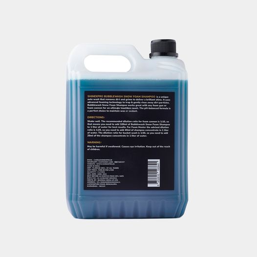 BubbleWash Snow Foam Shampoo