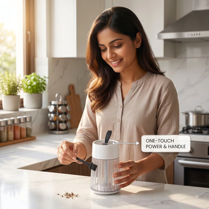 BugBuzz™ — UV Mosquito Trap | Silent Indoor Protection | USB Powered