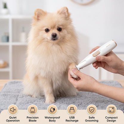 PawTrim™ - Pet Hair Trimmer | Low Noise | Compact & Rechargeable | Waterproof