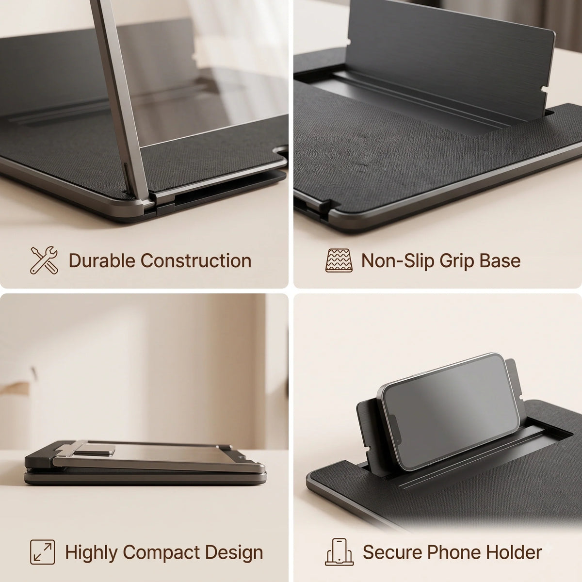 MaxVision™ — Mobile Magnifier | Cinema-Like Display| Adjustable Angle |Travel Friendly