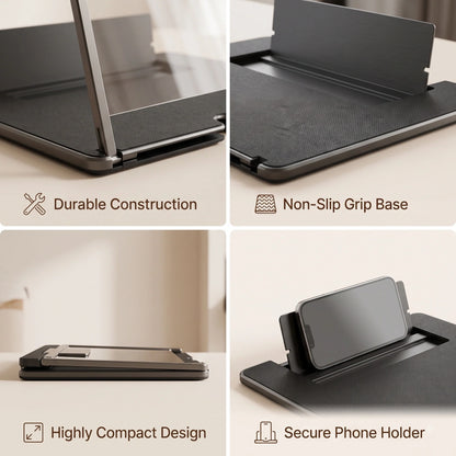 MaxVision™ — Mobile Magnifier | Cinema-Like Display| Adjustable Angle |Travel Friendly
