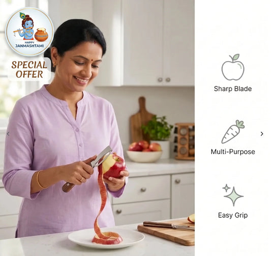FreshPeel™ -2in1 Vegetable Peeler + Bottle Opener | Clean Peeling | Stainless Steel Blade
