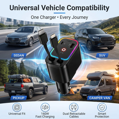 CarChargePro™ – 4-in-1 Fast Car Charger(BUY 1 GET 1 FREE)