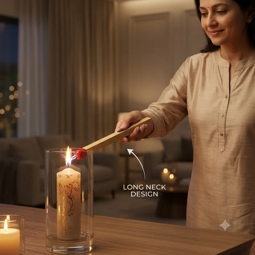 MatchStick™ - Rechargeable Lighter | Long Handle | Type-C Charging