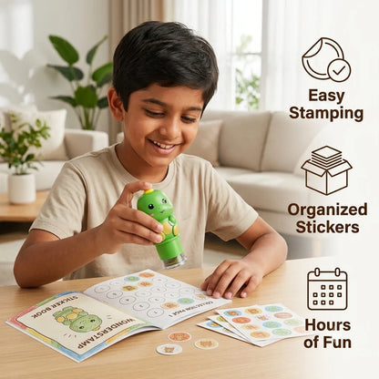 WonderStamp™ - 100+ Reusable Stickers | Endless Creative Storytelling Play | Imagination Builder