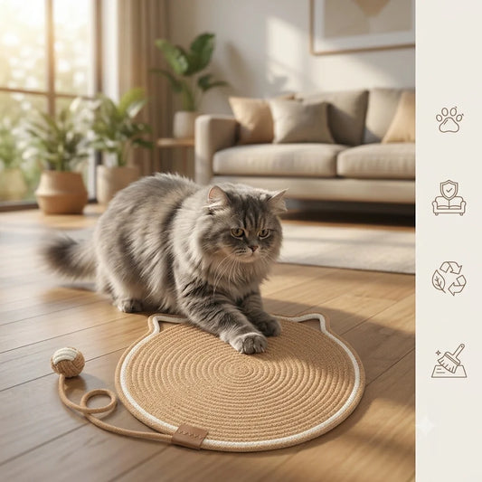 ClawPad™ - Cat Scratch Mat | Grooming | Furniture Protector | Durable