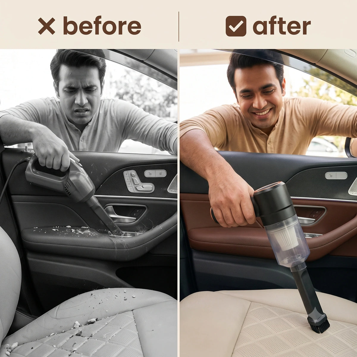 3in1Vaccum™ — Wireless Car Vacuum & Blower | HEPA Filter | Multi-Purpose Cleaning