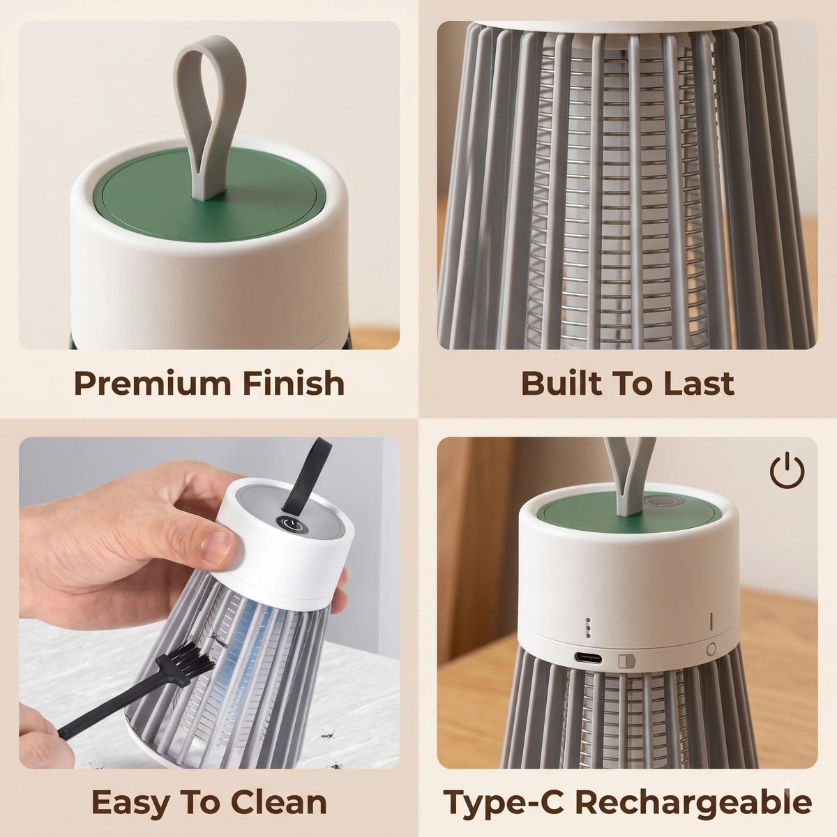 BugBuzz™ — UV Mosquito Trap | Silent Indoor Protection | USB Powered