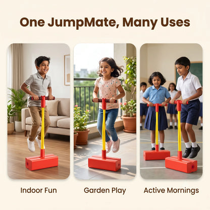 BounceMate™ - Kids Hopper Toy | Built-In Squeaker | Fun Physical Active Play | Indoor & Outdoor