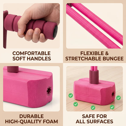 BounceMate™ - Kids Hopper Toy | Built-In Squeaker | Fun Physical Active Play | Indoor & Outdoor