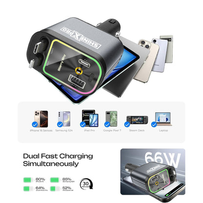 StarLight Retractable Car Charger (BUY 1 GET 1 FREE)