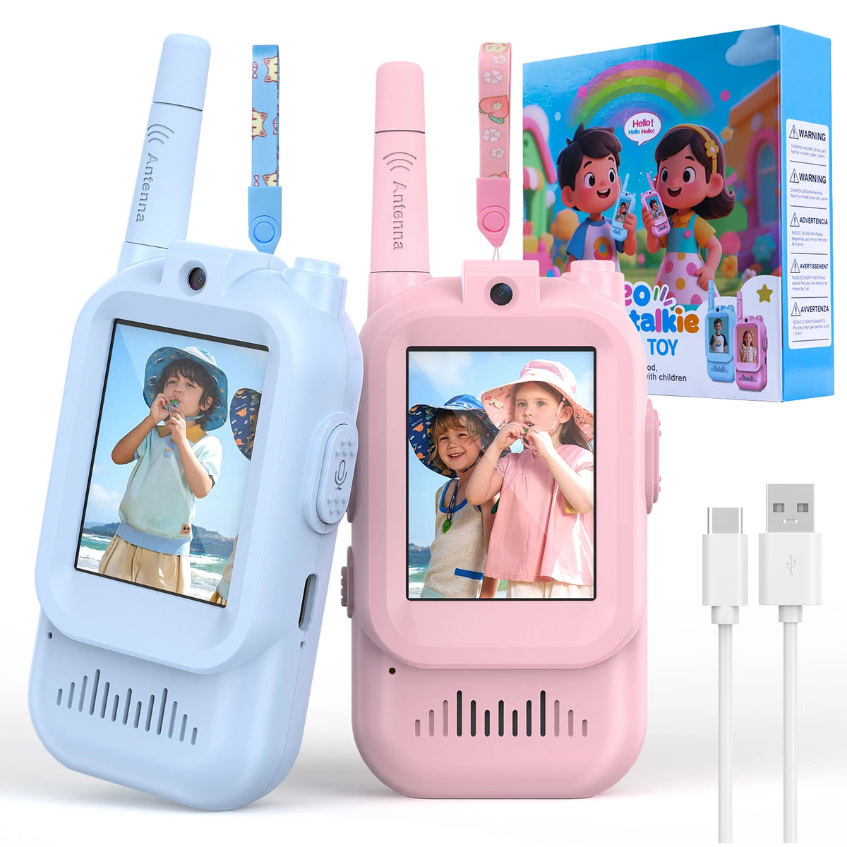 Video Walkie Talkie Toys For kids(2 pcs)