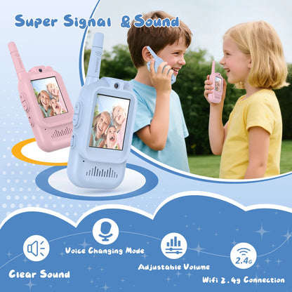Video Walkie Talkie Toys For kids(2 pcs)