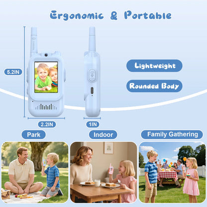 Video Walkie Talkie Toys For kids(2 pcs)