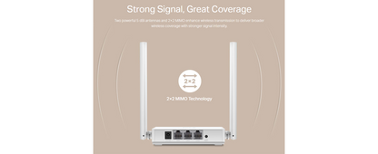 TP-Link TL-WR820N 300 Mbps Speed Wireless WiFi Router, Easy Setup, IPv6 Compatible, Supports Parent Control, Guest Network, Multi-Mode Wi-Fi Router