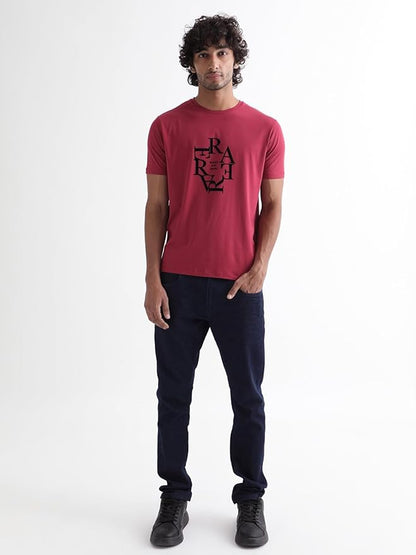 Rare Rabbit Regular fit Graphic Print t-Shirt