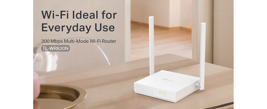 TP-Link TL-WR820N 300 Mbps Speed Wireless WiFi Router, Easy Setup, IPv6 Compatible, Supports Parent Control, Guest Network, Multi-Mode Wi-Fi Router
